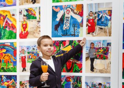 Выставка работ учеников в галерее современного искусства «АРТМУЗА»