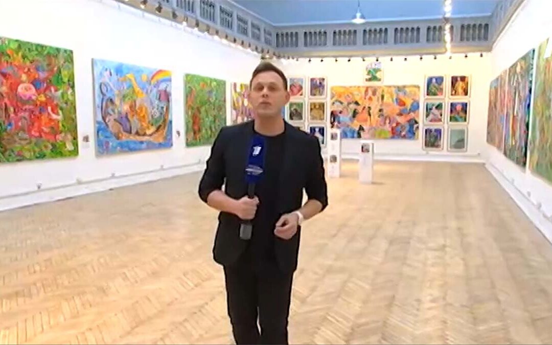 Первый канал Санкт-Петербург: «Арт-терапия: картины, которые помогают выздоравливать»